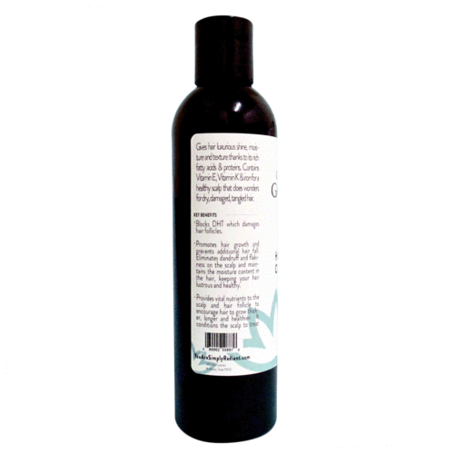 Organic Caffeine Hair Growth Conditioner UPC by Glimmer Godess Organic Skin Care