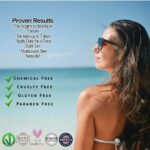 Glimmer Goddess: Organic Sunless Tanning Lotion -  Golden Goddess Glow